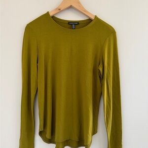 Eileen Fisher Women's Small Classic Elevated Basic Tee Minimalist Luxury Shirt
